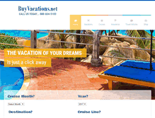 Tablet Screenshot of buyvacations.net